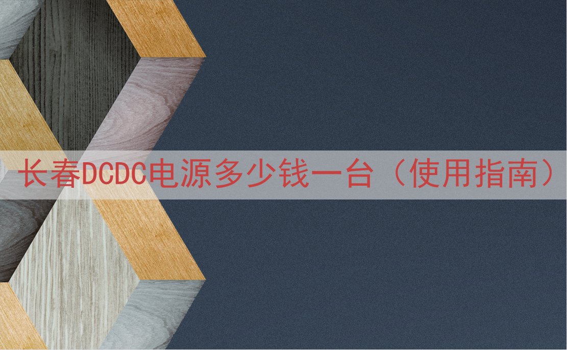 长春DCDC电源多少钱一台（使用指南）