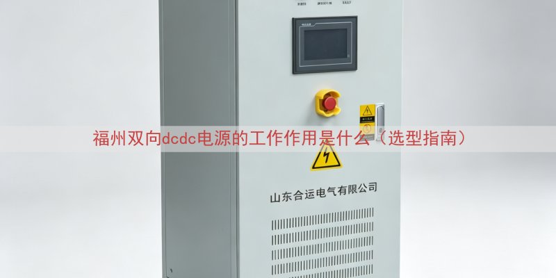 福州双向dcdc电源的工作作用是什么（选型指南）